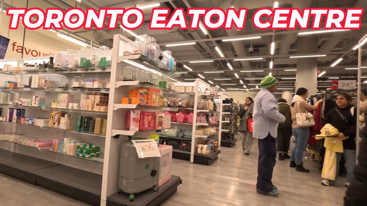 Toronto Eaton Centre: Queen Station | Food Court | Winners | TMU Station 