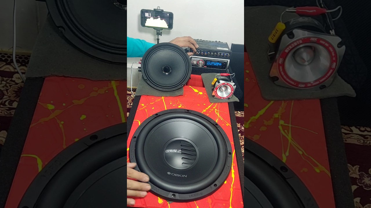 #subwoofer #tweeter #midrange #testing #automobile #bass #bass #sound #pioneer