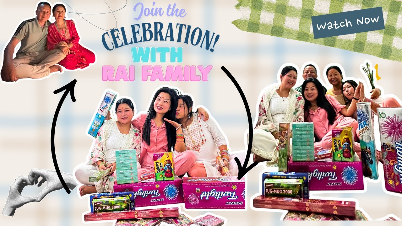 Diwali Celebration with Rai Family
