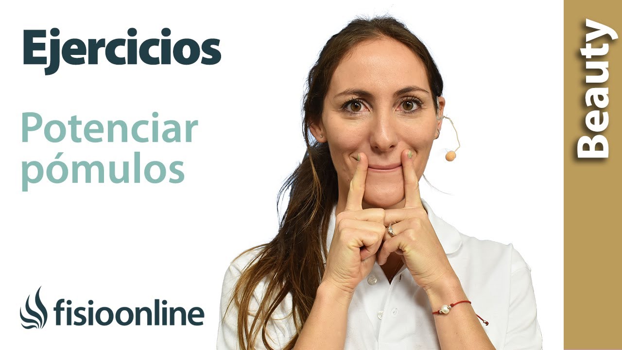 Cómo POTENCIAR tus PÓMULOS, EJERCICIOS y AUTOMASAJES