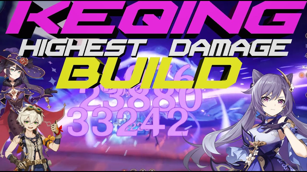 BEST BUILD CONFIRMED??? 57K INSANE DAMAGE Keqing Artifact 2 + 2 COMBO - TEST -