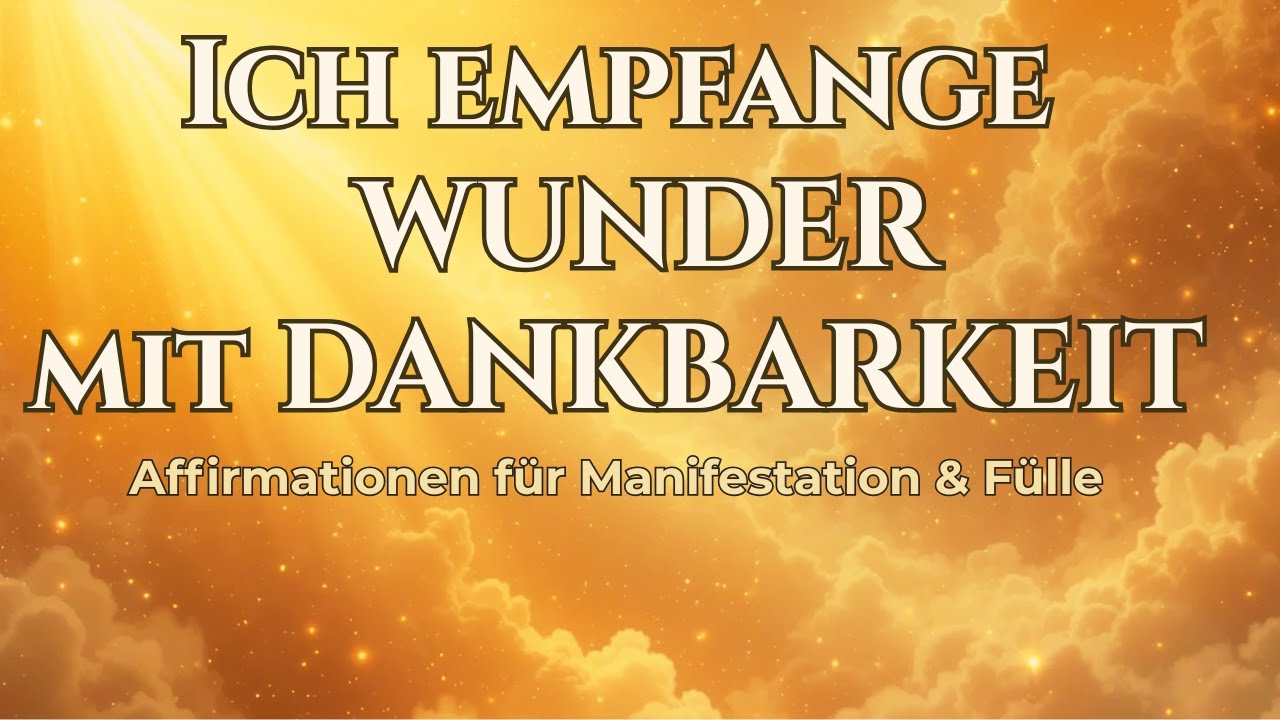 🌟Kraftvolle Affirmationen für Manifestation, Fülle & göttliche Führung