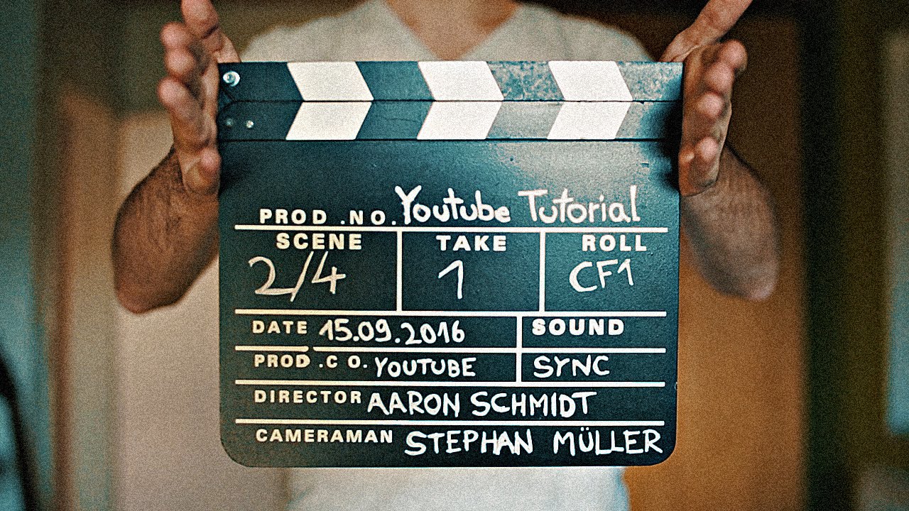 Wof&uuml;r benutzt man eine Filmklappe?