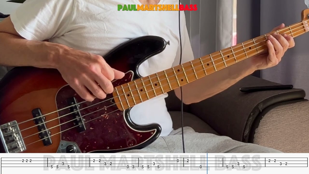 Peter Tosh - Igziabeher (Let Jah Be Praised) - Bass Cover And TABS