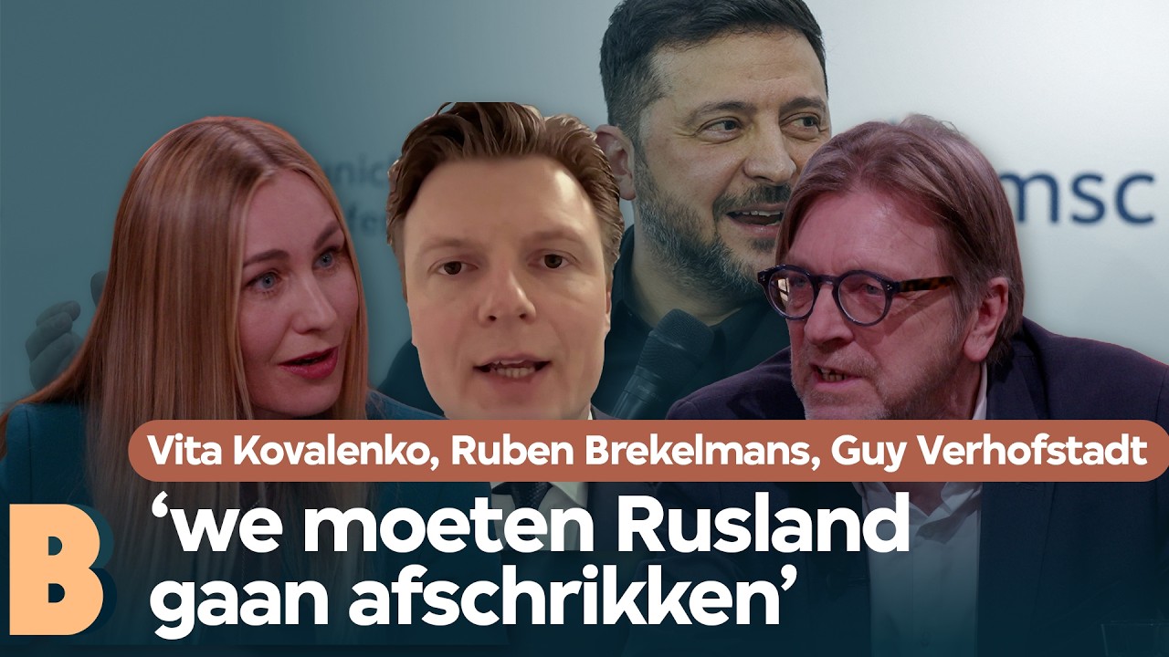 Over de veiligheid van Europa & Oekraïne | Vita Kovalenko, Ruben Brekelmans, Guy Verhofstadt