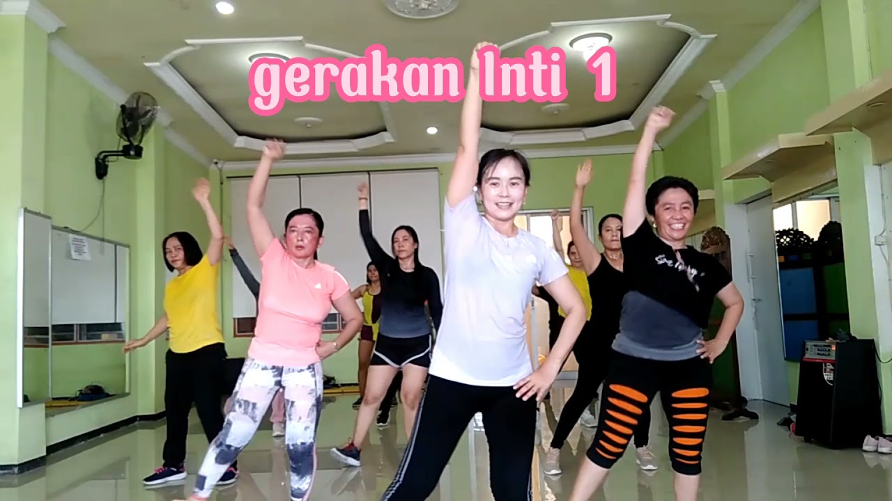 Senam Aerobik - beat instansi - senam 10 menit gobyos - by cece inggri