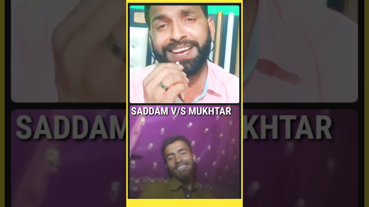 singer Saddam Reasi v/s Mukhtar Mastana Reasi ll mahiye