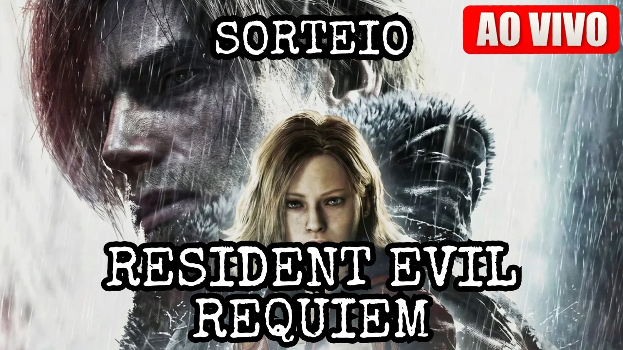 SORTEIO de 3 Resident Evil REQUIEM e Gameplay de 'Anel mais velho', vulgo Elden Ring!