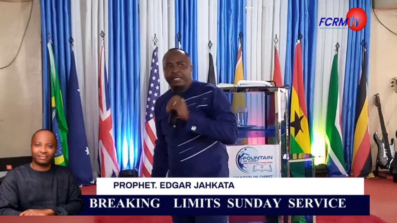 Live@ Fcrm Kitale, SUNDAY SERVICE,Theme: BREAKING LIMITS, .Min:Prophet Jahkata