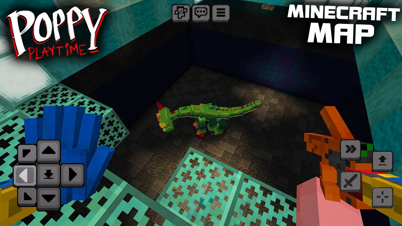 [Chapter 4][Full Gameplay] Poppy Playtime Chapter 4 - Minecraft map