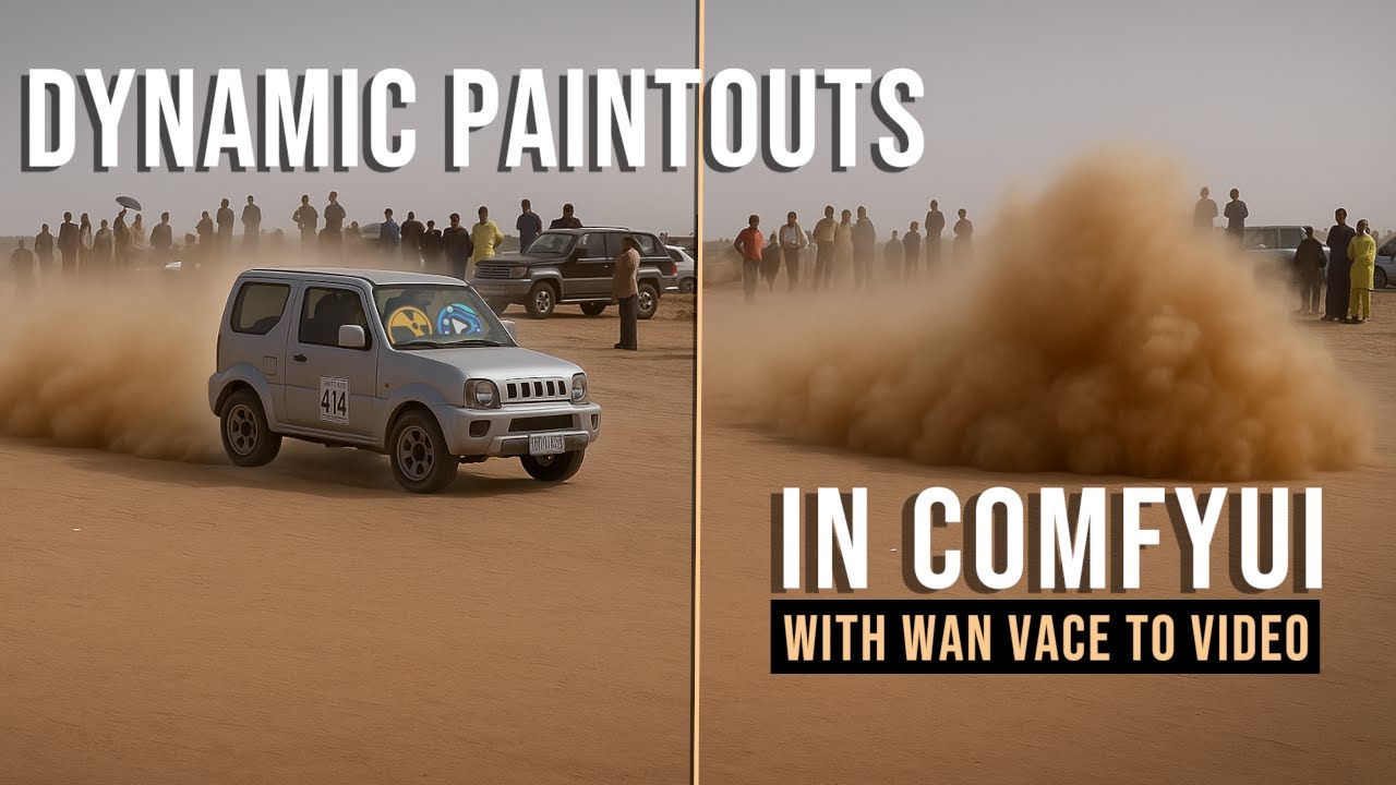 ComfyUI + Wan VACE to Video = Next-Level Dynamic Paintouts