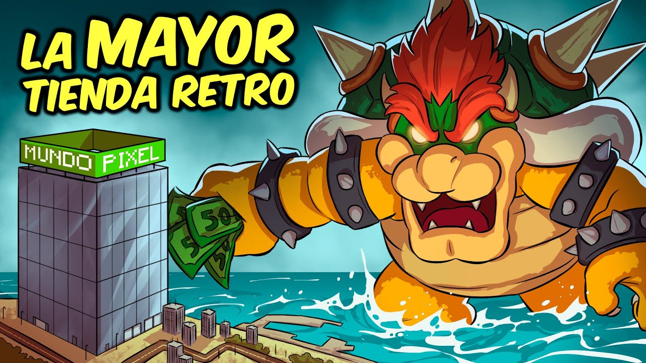 LA TIENDA DE VIDEOJUEGOS MAS GRANDE DE ESPAÑA. Mundo Pixel!