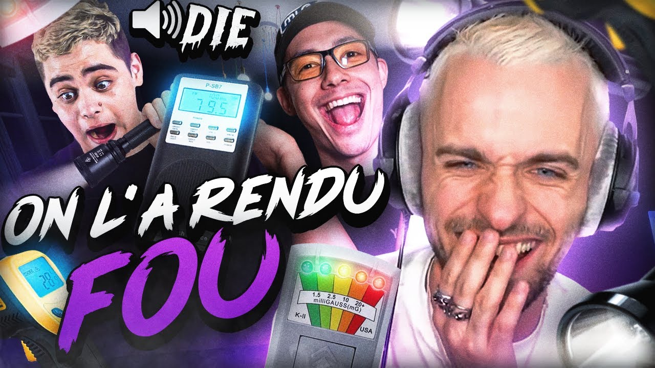 ON L'A RENDU FOU ! 😂 (Phasmophobia ft. Locklear, Doigby, Kameto)