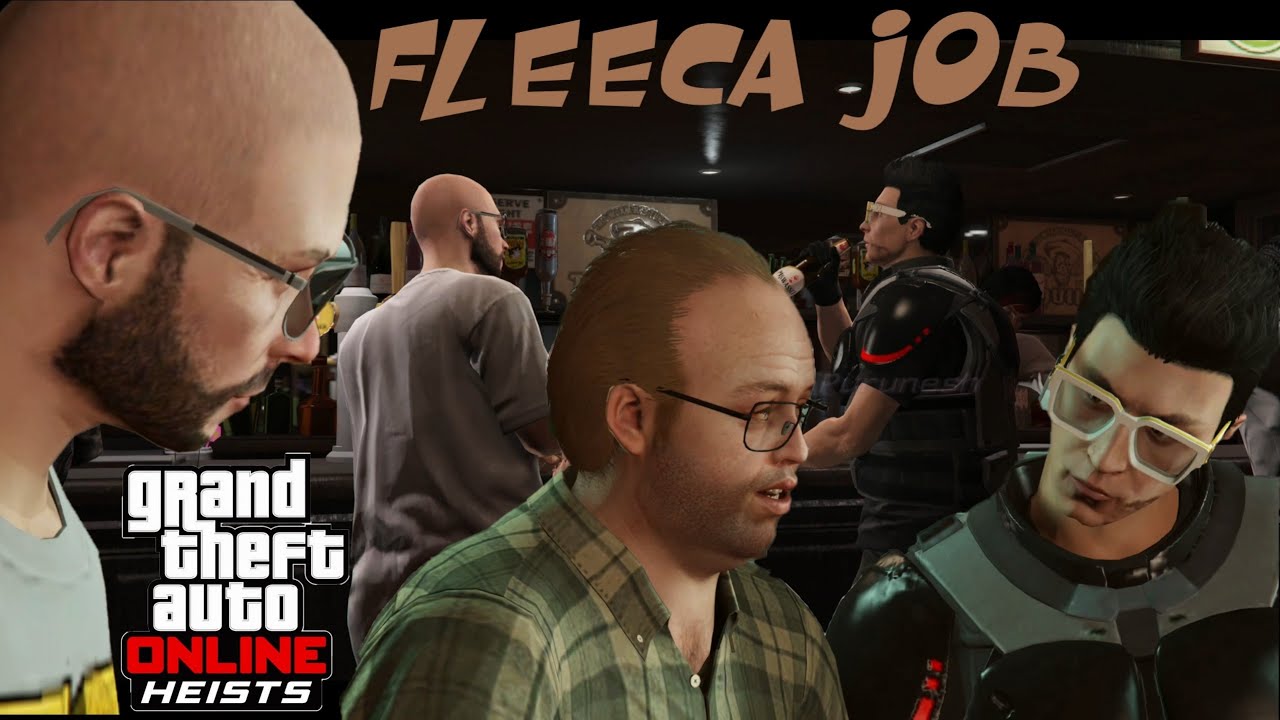 GTA Online: Fleeca Job (HARD MODE) ft. SQUADDY GAMING