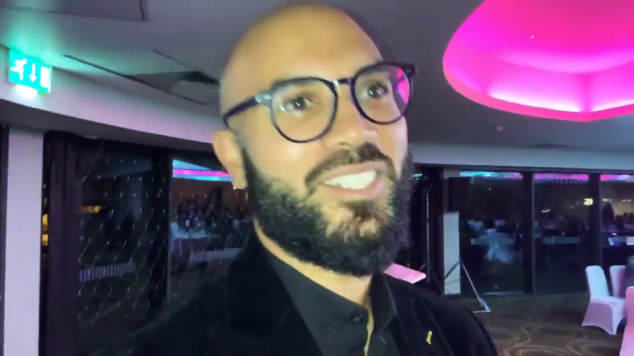 RAW and LIVE..Hosting the London Asian Food Awards!