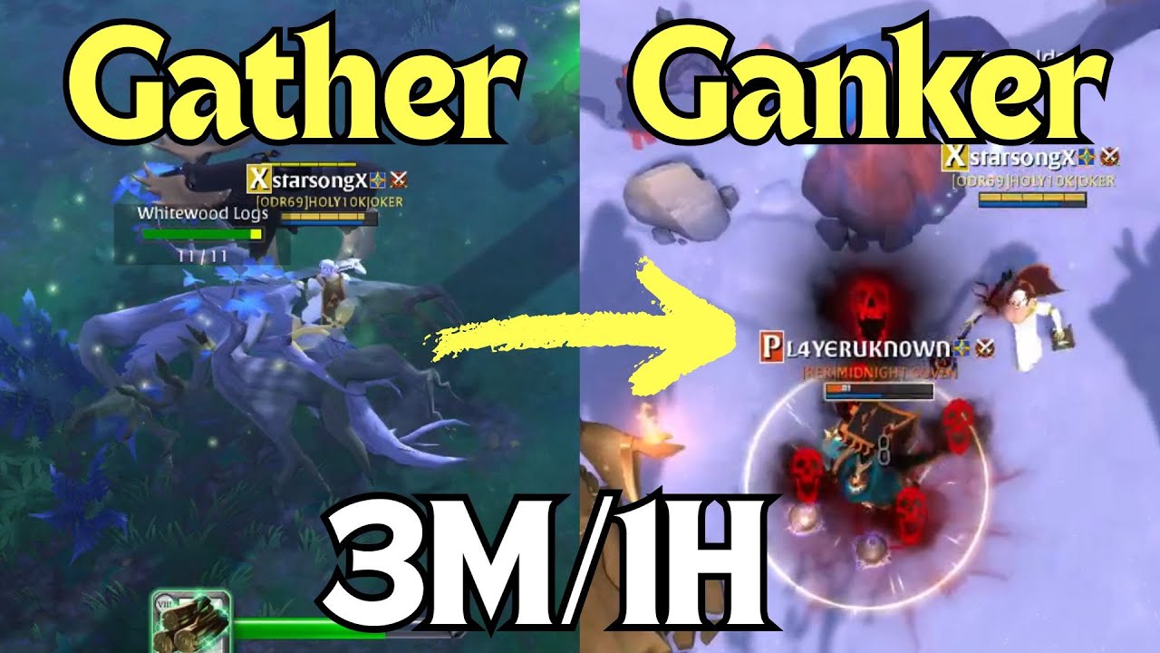 【Albion Online】When Gatherer Becomes Killer...