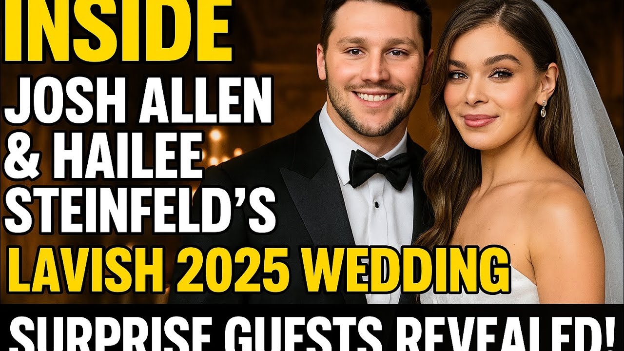 Inside Josh Allen & Hailee Steinfeld’s Lavish 2025 Wedding – Surprise Guests Revealed!