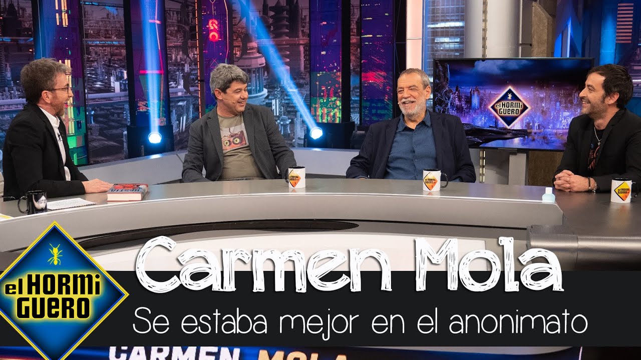 Carmen Mola se sincera tras destapar su verdadera identidad - El Hormiguero