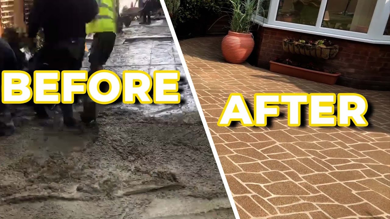 Transforming Driveways & Gardens with Stencil Designs
