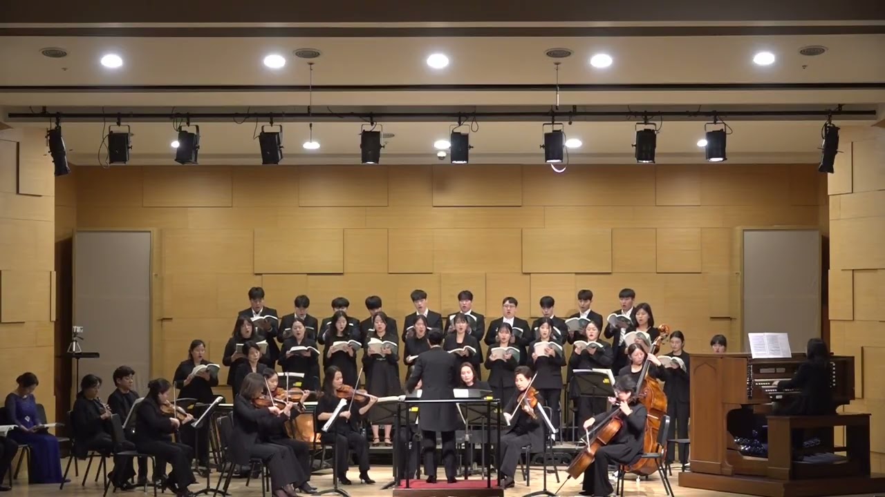 최이레 석사지휘 졸업연주 메시야_G.F.Handel - Messiah  HWV 56