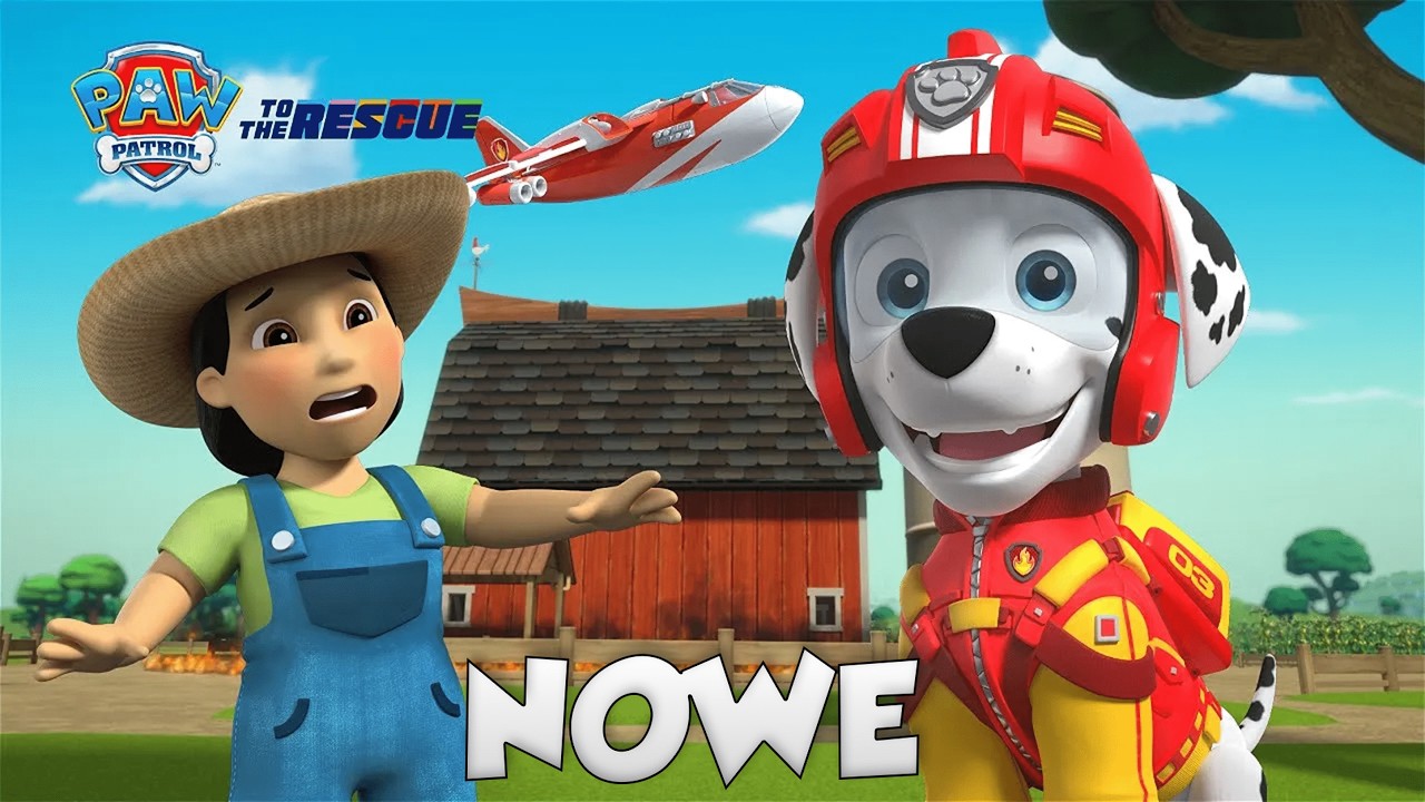 NOWE! Marshall i ogień na farmie| PAW Patrol: Na ratunek | Psi Patrol Polski