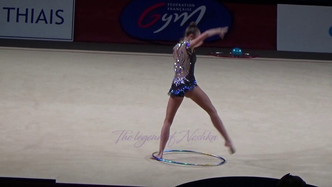 Yulia BRAVIKOVA (RUS) hoop - 2017 Thiais EF