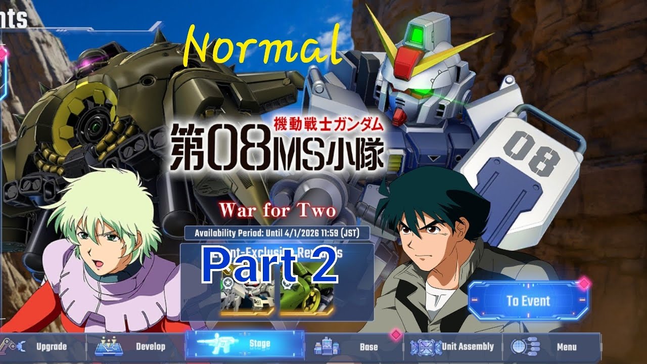 【SD Gundam】The 8th MS Team Event Story Normal Part 2