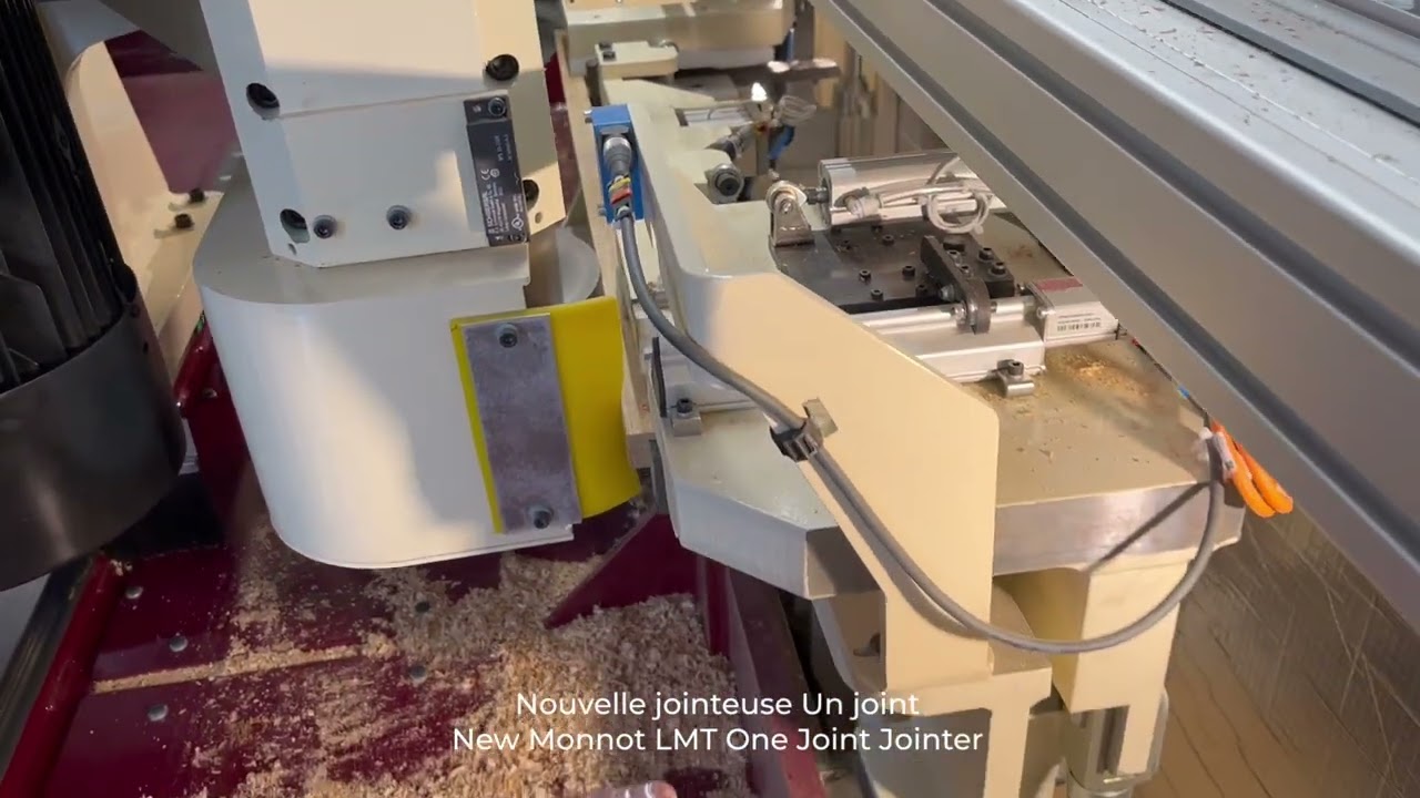 Jointeuse 1Joint 1 - Jointage de reprise/repasse ou sur bois brut d'un seul joint