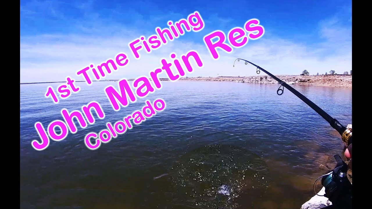 John Martin Reservoir Fishing 1st time Colorado shore fishing