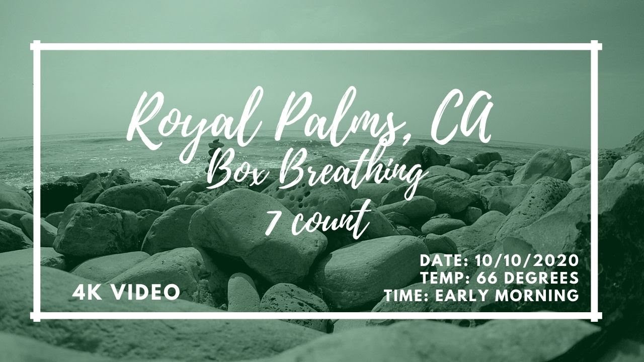 Daily 5 Minute Breathing Meditation Practice: 7 count box breathing-breathing exercise for beginners