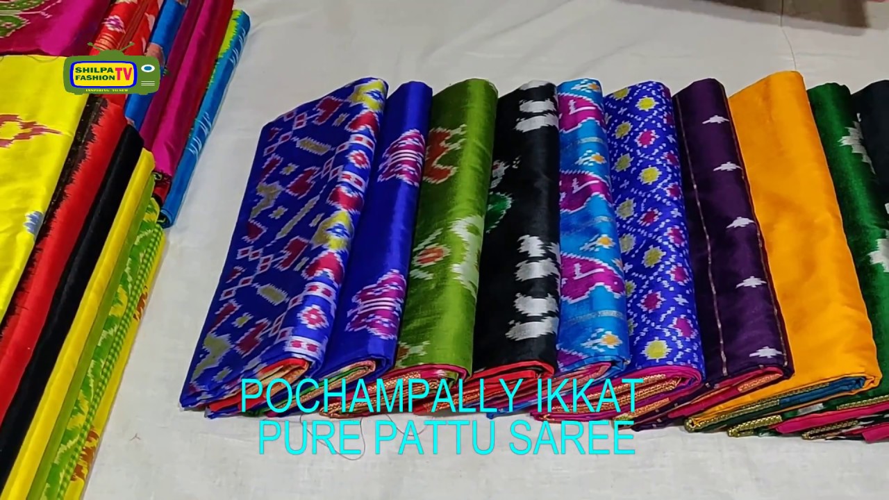 unbox of 20+ pochampally pattu saree with kanchi boarder and tissue boarder||pochampally sarees