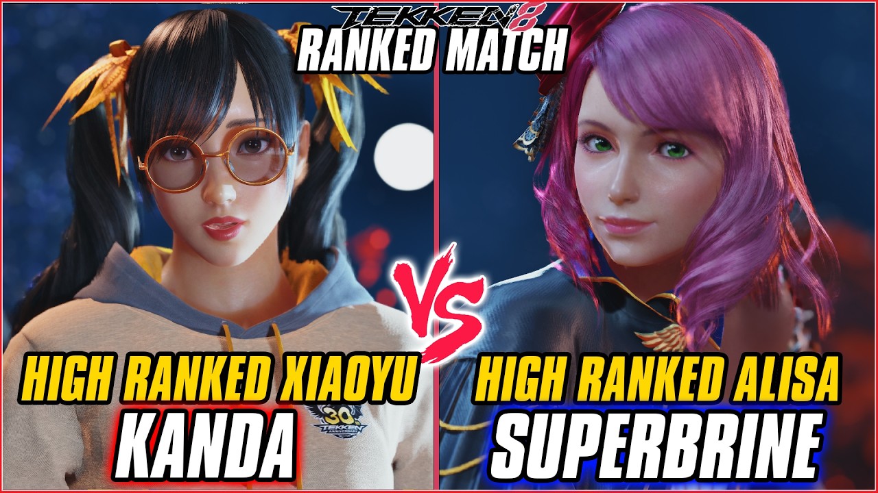 TEKKEN 8 ▰ KANDA (Xiaoyu) vs SUPERBRINE (Alisa) ▰ T8 RANKED GAMEPLAY