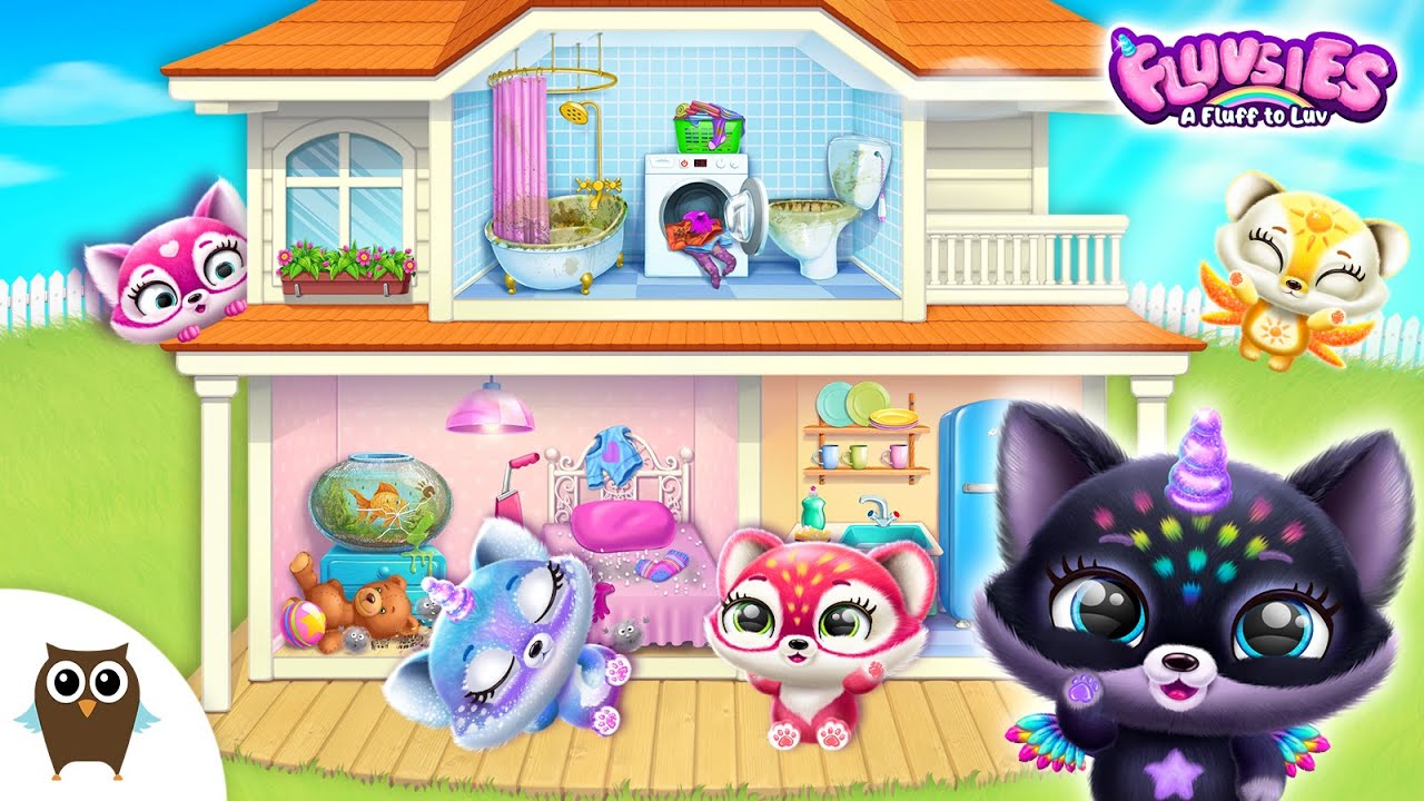 Fluvises Help Sweet Baby Girl 🤗 Game Crossover 🩷 Fluvsies - A Fluff to Luv 💙 TutoTOONS