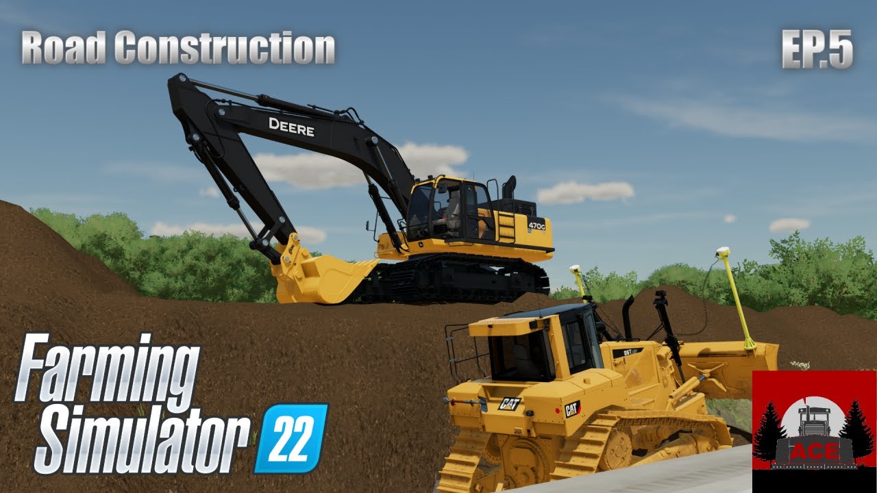 Farming Simulator 22 | Road Construction Timelapse | EP.5