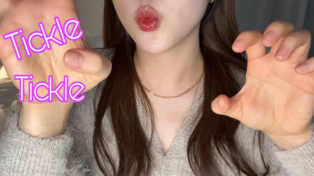 [ASMR] 간질간질 영어ver. 🩷 (feat. 아무말 대잔치 한글 자막도 있어요!) | Tickle Tickle + Ganjil Ganjil🩷