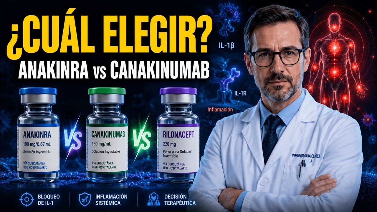 Interleucina-1: diferencias clave y seguridad de los biol&oacute;gicos (2025)