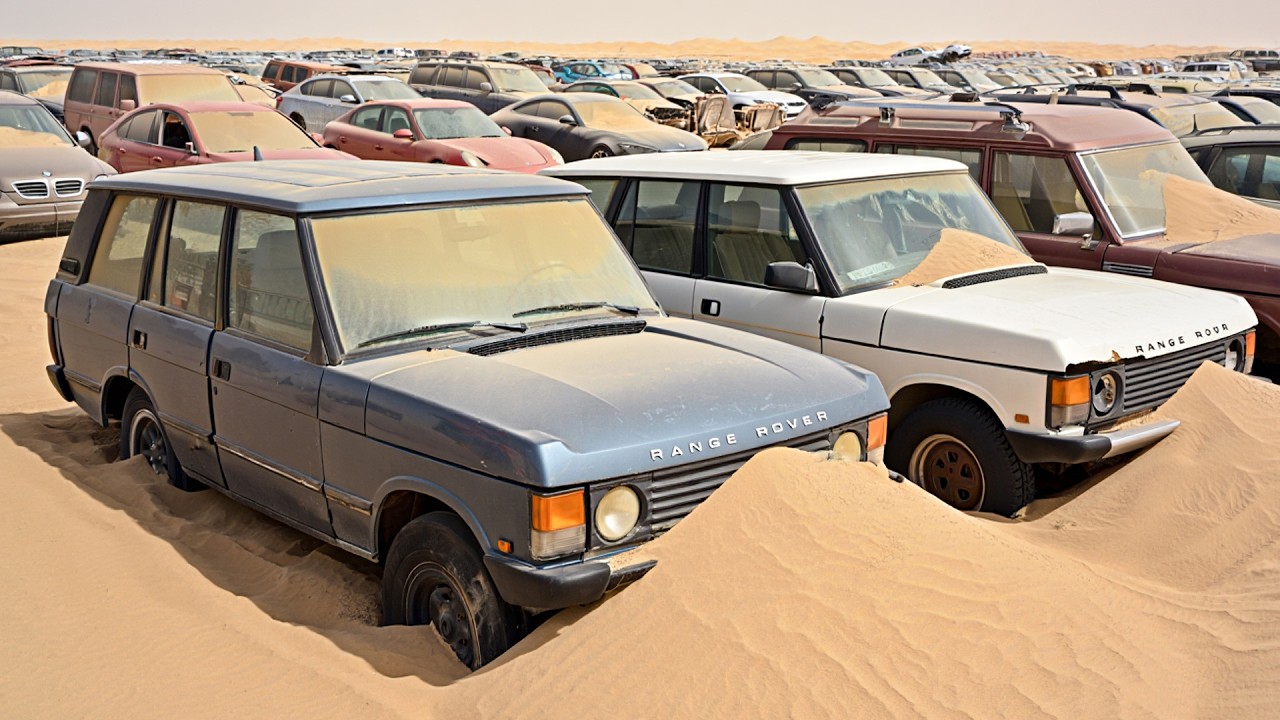 Forgotten Ferraris and Deserted Lamborghinis - Welcome to Dubais Car Graveyard