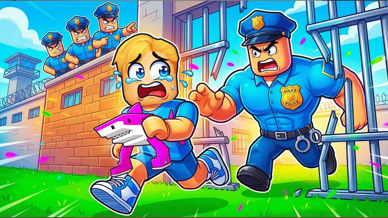 سرقه سجن البوليس  لإنقاذ شخصيات Brainrots 🚓 👮‍♀️ ( الظابط بيجري ورانا موتنا ضررررب ❌ ) ماب جامد 🔥 !!
