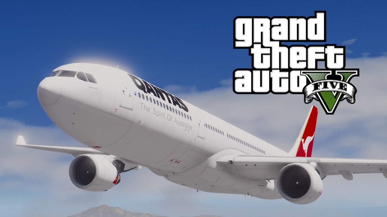 GTA V Airbus A330-300 (MOD)