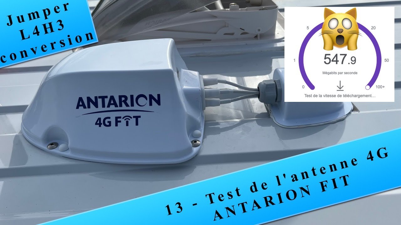 13 Test de l'antenne 4G ANTARION FIT