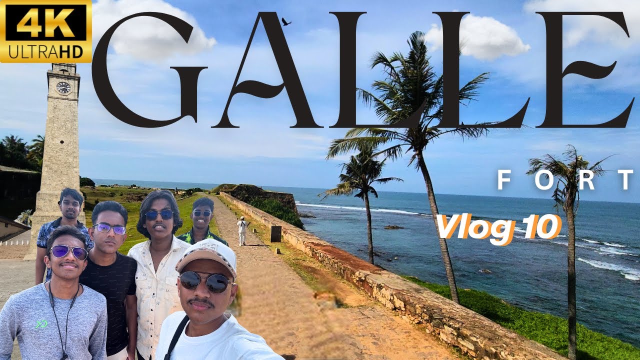 Galle Fort එකේ දවසක්🏯| ආතල් කෝටියයි 😂|Beach Vibes | Hidden Streets & Ocean Breeze|ගාලු කොටුව|Vlog 10
