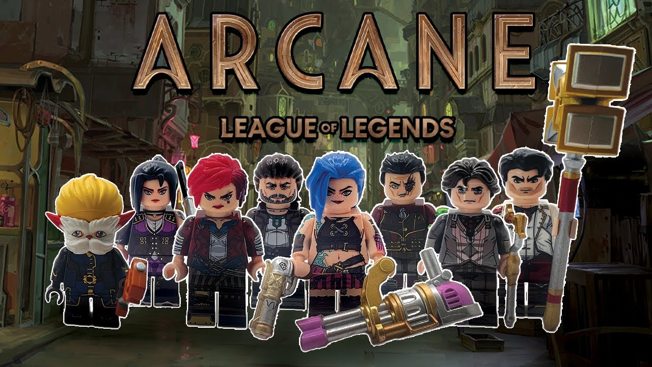 LEGO Arcane (League of Legends) Minifigures