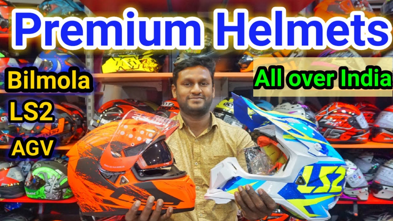 Best Premium Motorcycle Helmets Market | LS 2 Bilmola AGV KYT | Throttlerz Coimbatore | Namma MKG