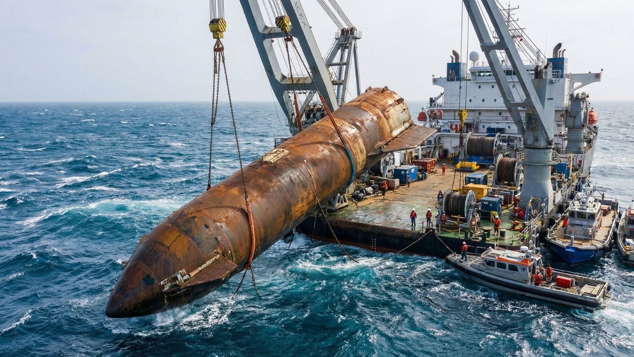 SpaceX Rocket Recovered From the Deep Sea (Full Mission)