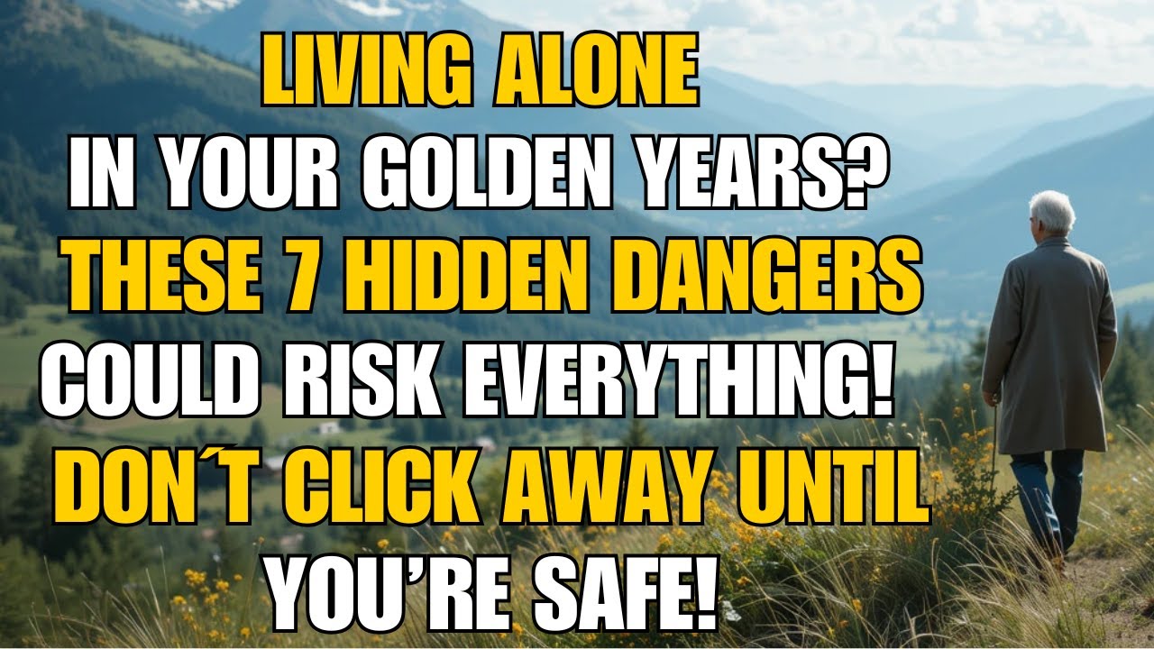 Seniors Beware These 7 Hidden Dangers of Aging Alone! Elder Wisdom