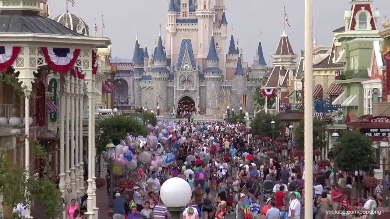 Magic Kingdom Walt Disney World 2013 June 14th HD 1080p