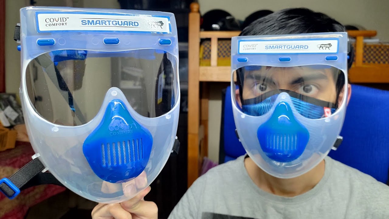 Covid Comfort SMARTGUARD FACESHIELD Review - Best innovative Reusable faceshield mask?