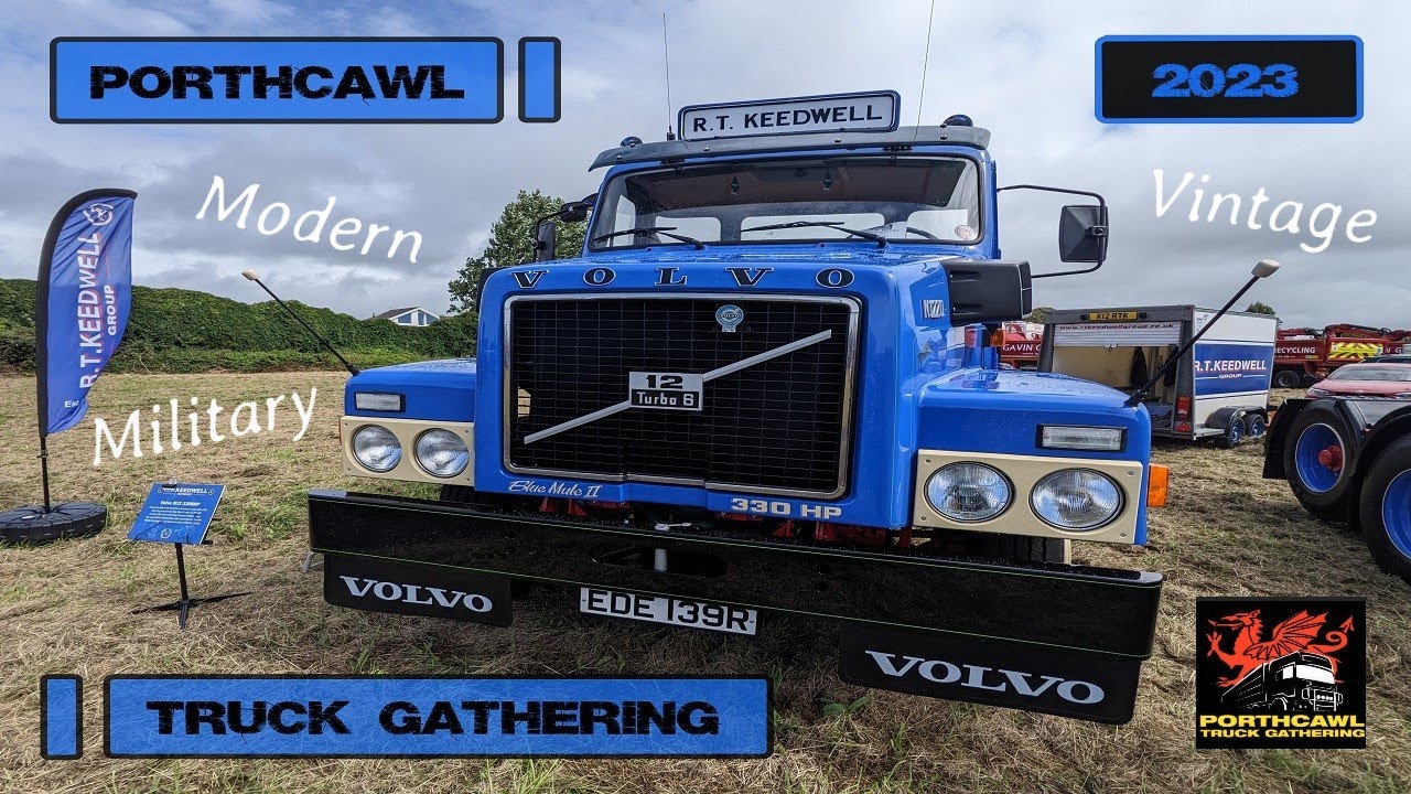 Porthcawl Truck Gathering 2023 - South Wales (Vintage, Modern & Military) 