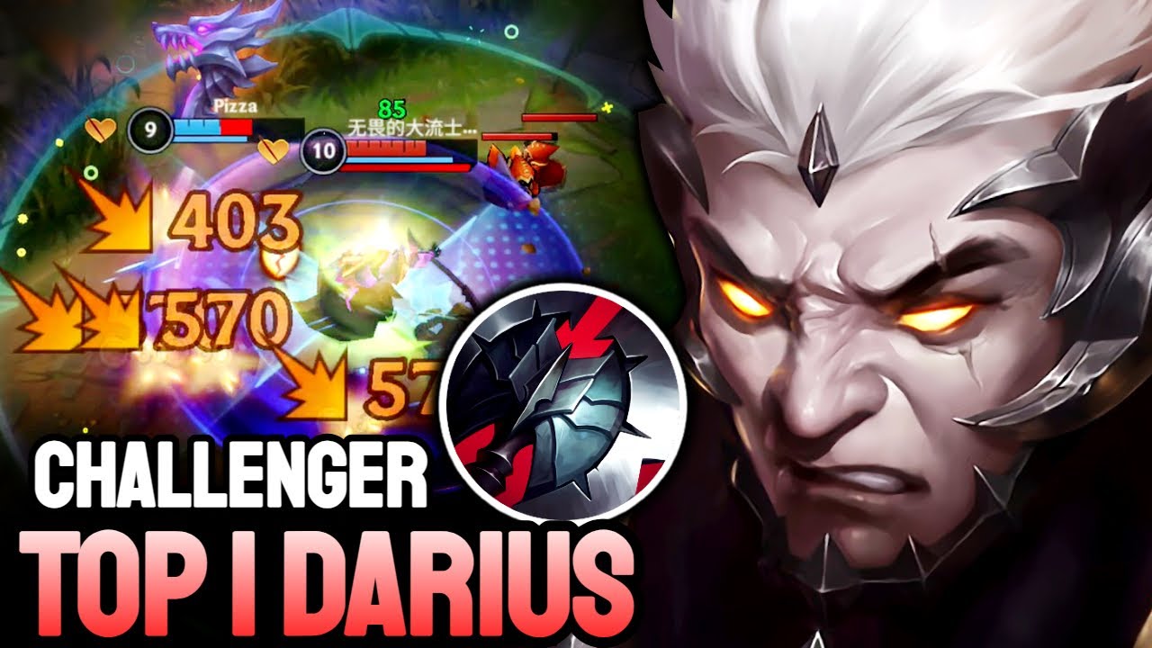 WILD RIFT DARIUS - TOP 1 DARIUS GAMEPLAY - CHALLENGER RANKED