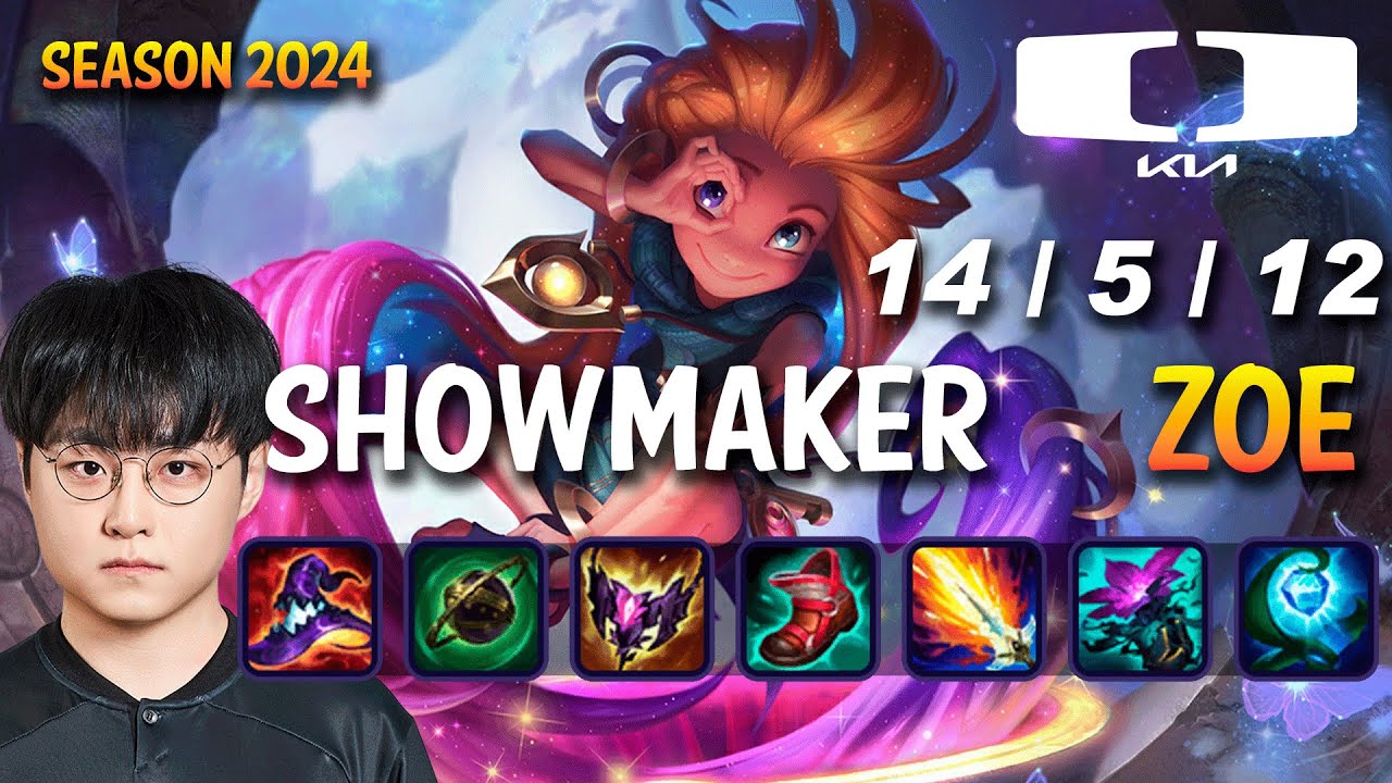 DK ShowMaker ZOE vs SYLAS Mid - Patch 14.6 KR Ranked CHALLENGER | lolrec